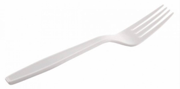 WHITE HEAVY WT FORK
