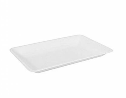 14"X10" WHITE RECTANGLE TRAY