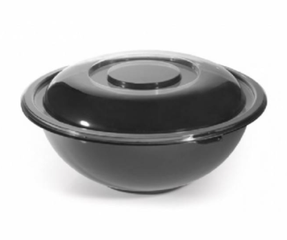 160 OZ BLACK SALAD BOWL