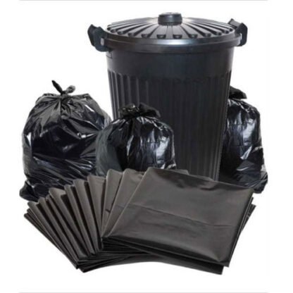 23"X17"X46" BLACK GARBAGE BAG (46 GAL)